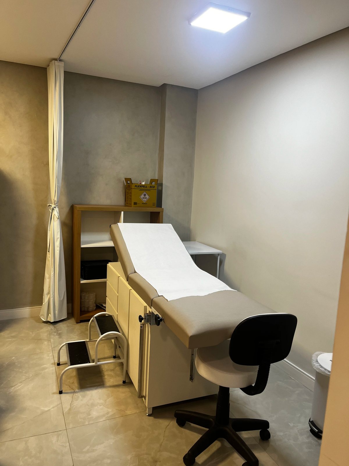 Sala de exame privativa